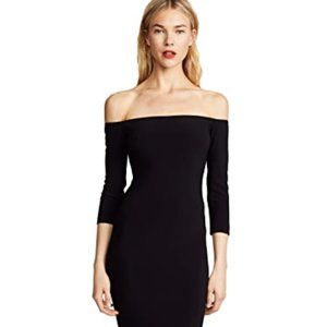 Norma Kamali Off Shoulder Fishtail Gown